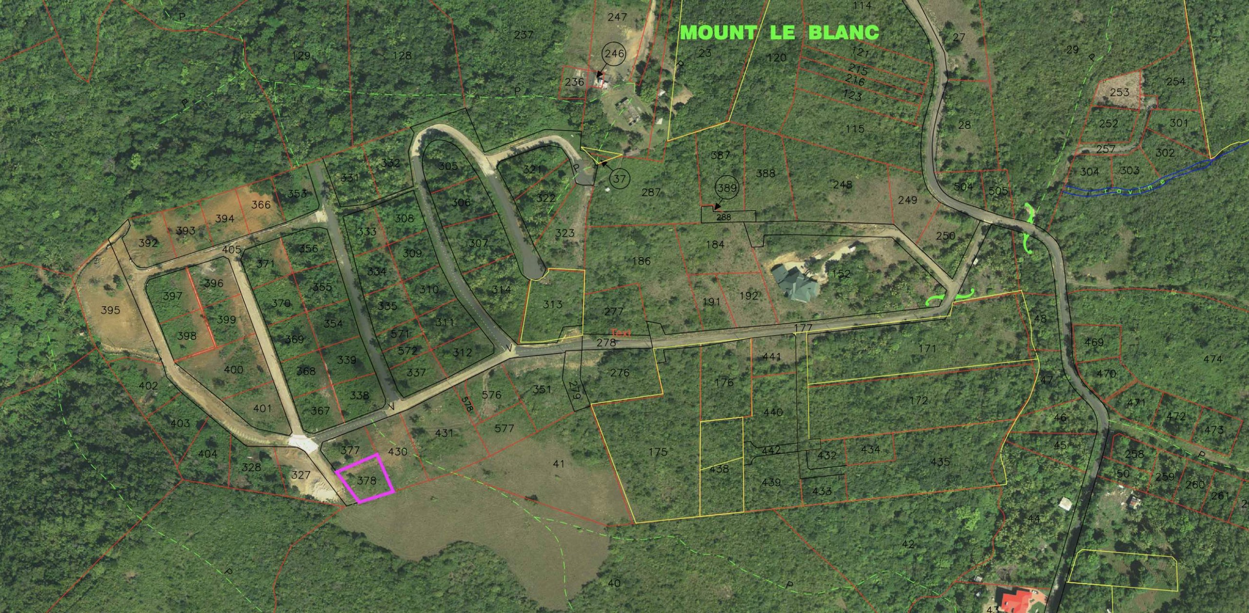 Lot for Sale At Morne Le Blanc Laborie, St Lucia