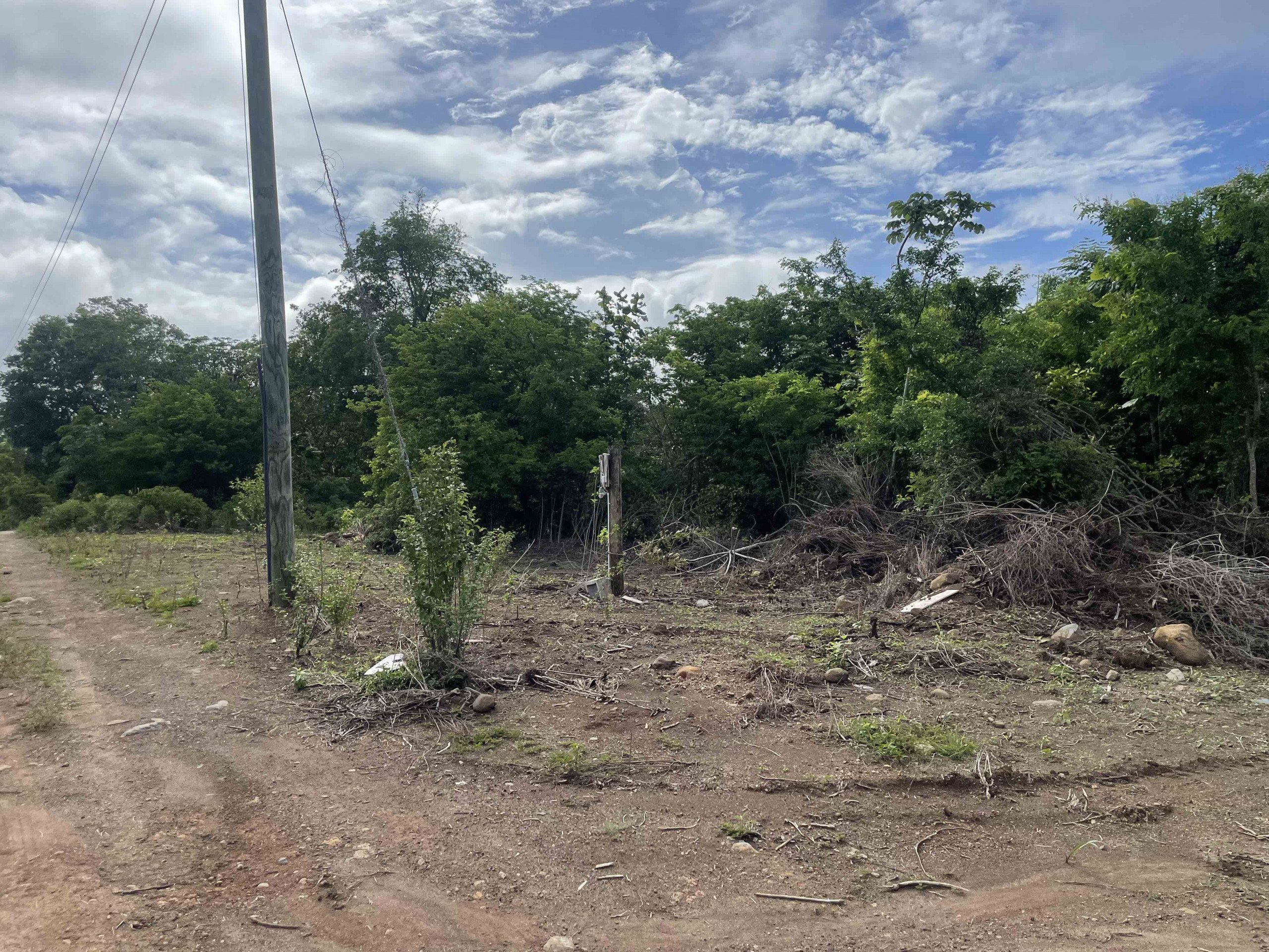 land for sale in st lucia dirt road