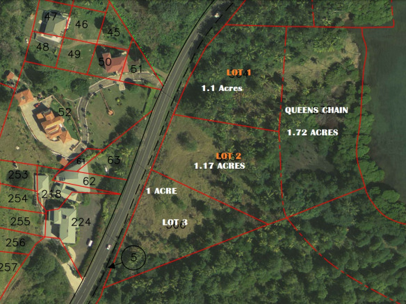 waterfront land for sale in st lucia caribbean