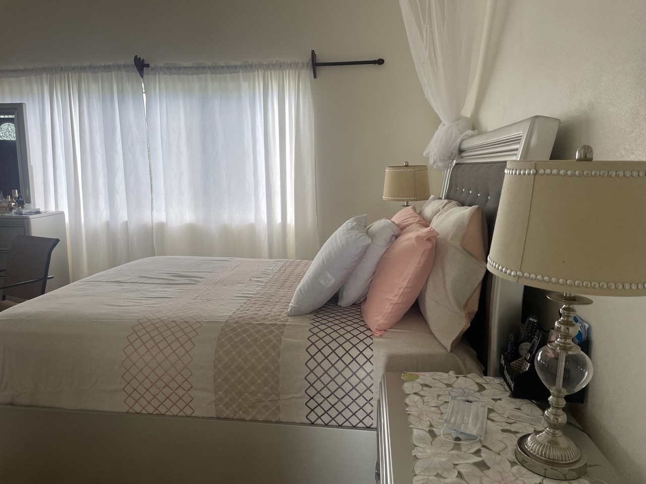 St Lucia Real Estate Villa Choiseul for sale master bed