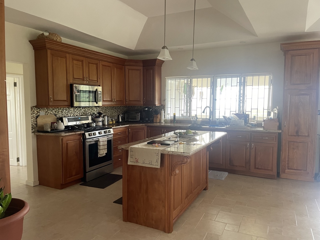St Lucia Real Estate Villa Choiseul for sale kitchen