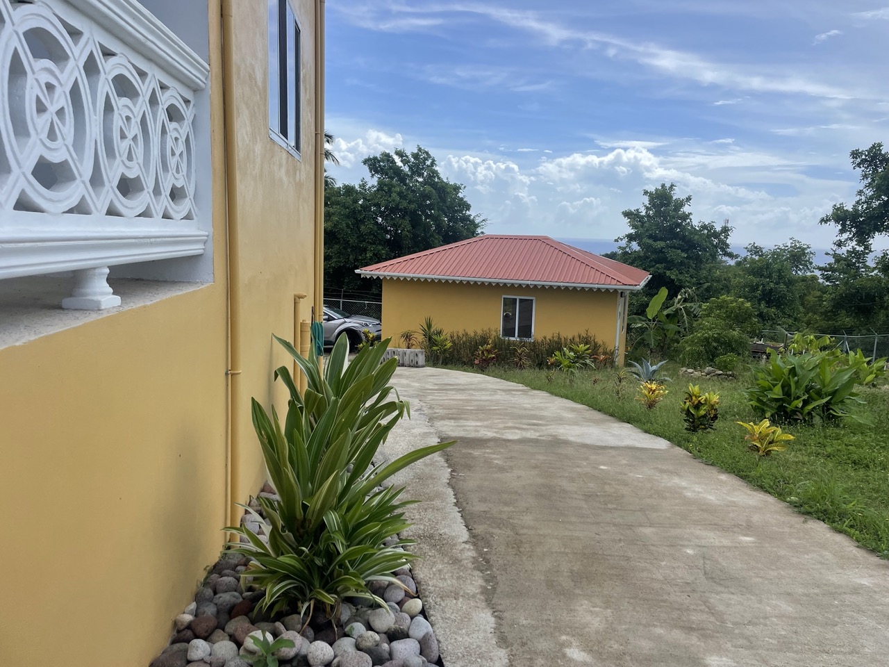 St Lucia Real Estate Villa Coulibri for sale drive