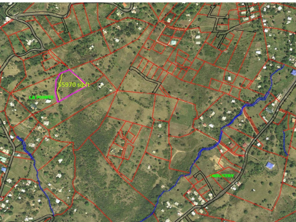 land for sale at La Pointe Choiseul