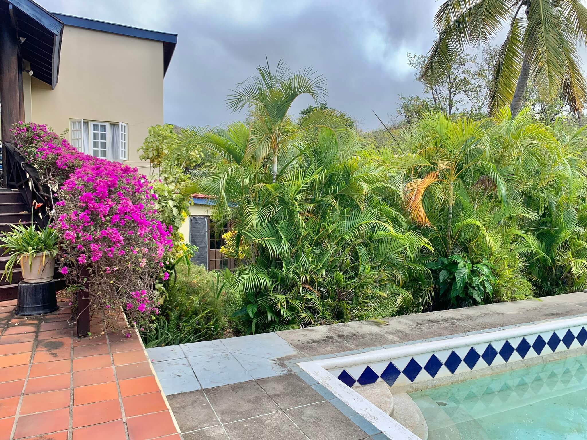 St Lucia Real Estate Golf Ridge Cap Estate pool side