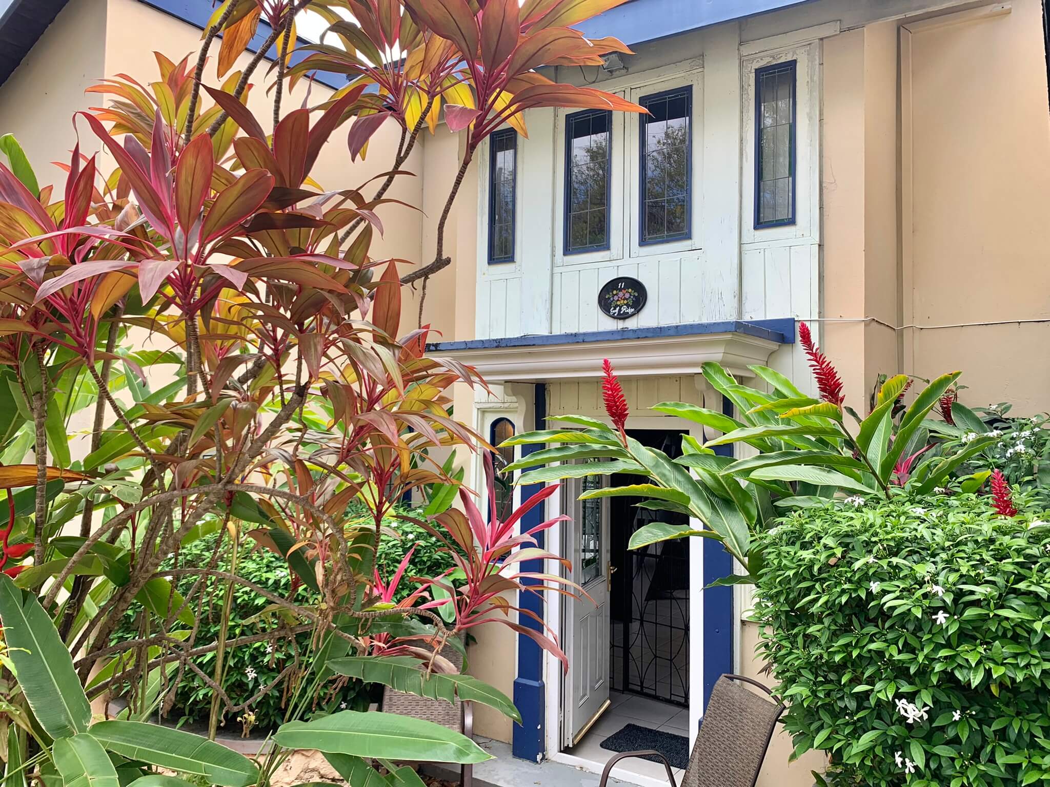 St Lucia Real Estate Golf Ridge Cap Estate entrance