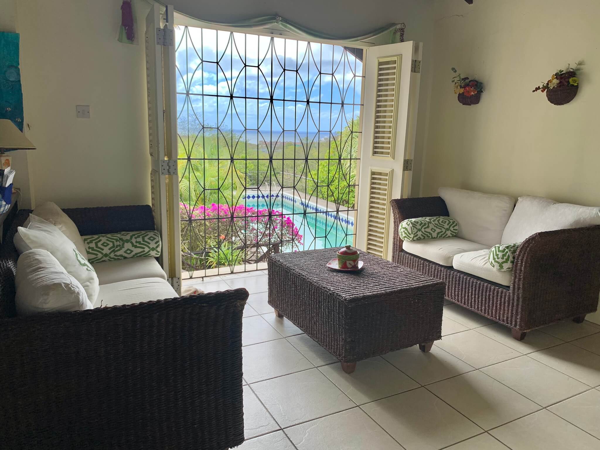 St Lucia Real Estate Golf Ridge Cap Estate small dinning
