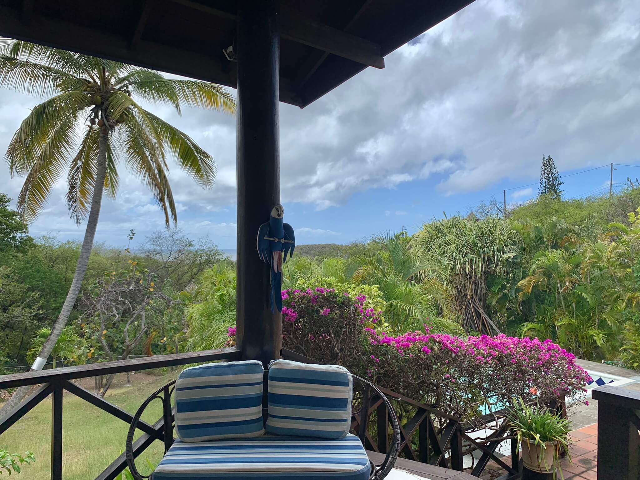 St Lucia Real Estate Golf Ridge Cap Estate view from balcony