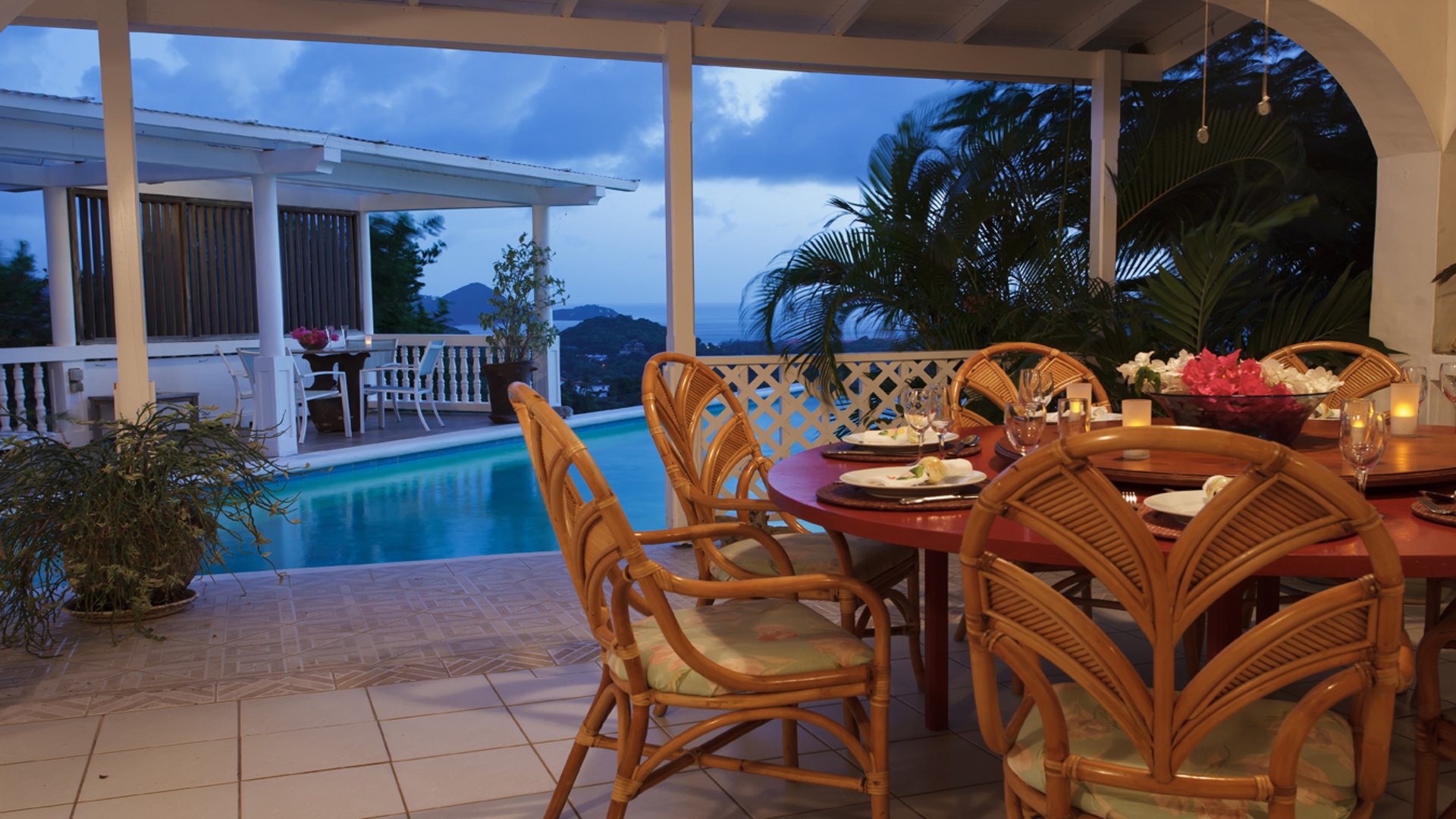 villa for sale in cap estate st lucia saddleback pool side