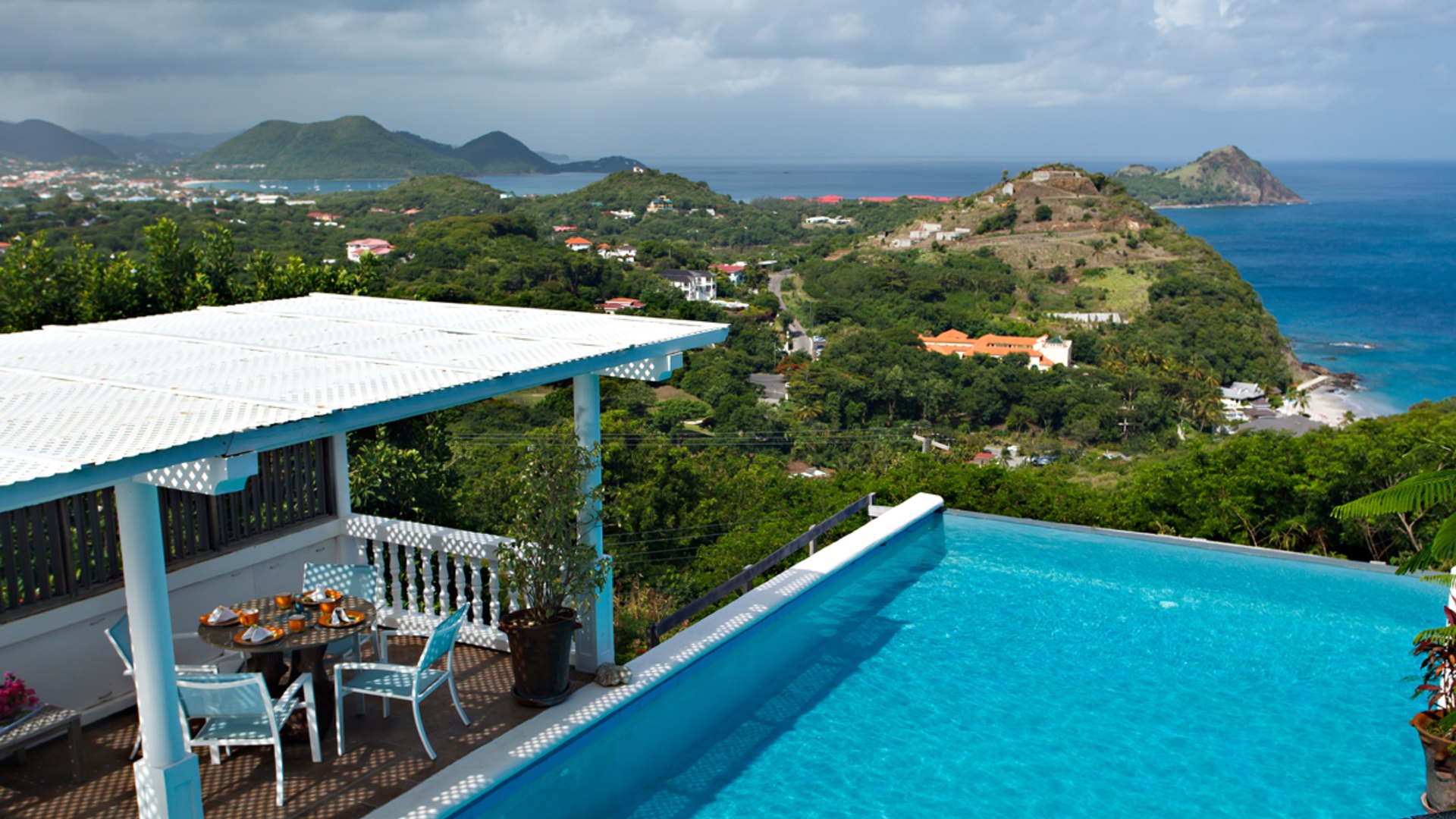 villa for sale in cap estate st lucia saddleback real estate ocean view