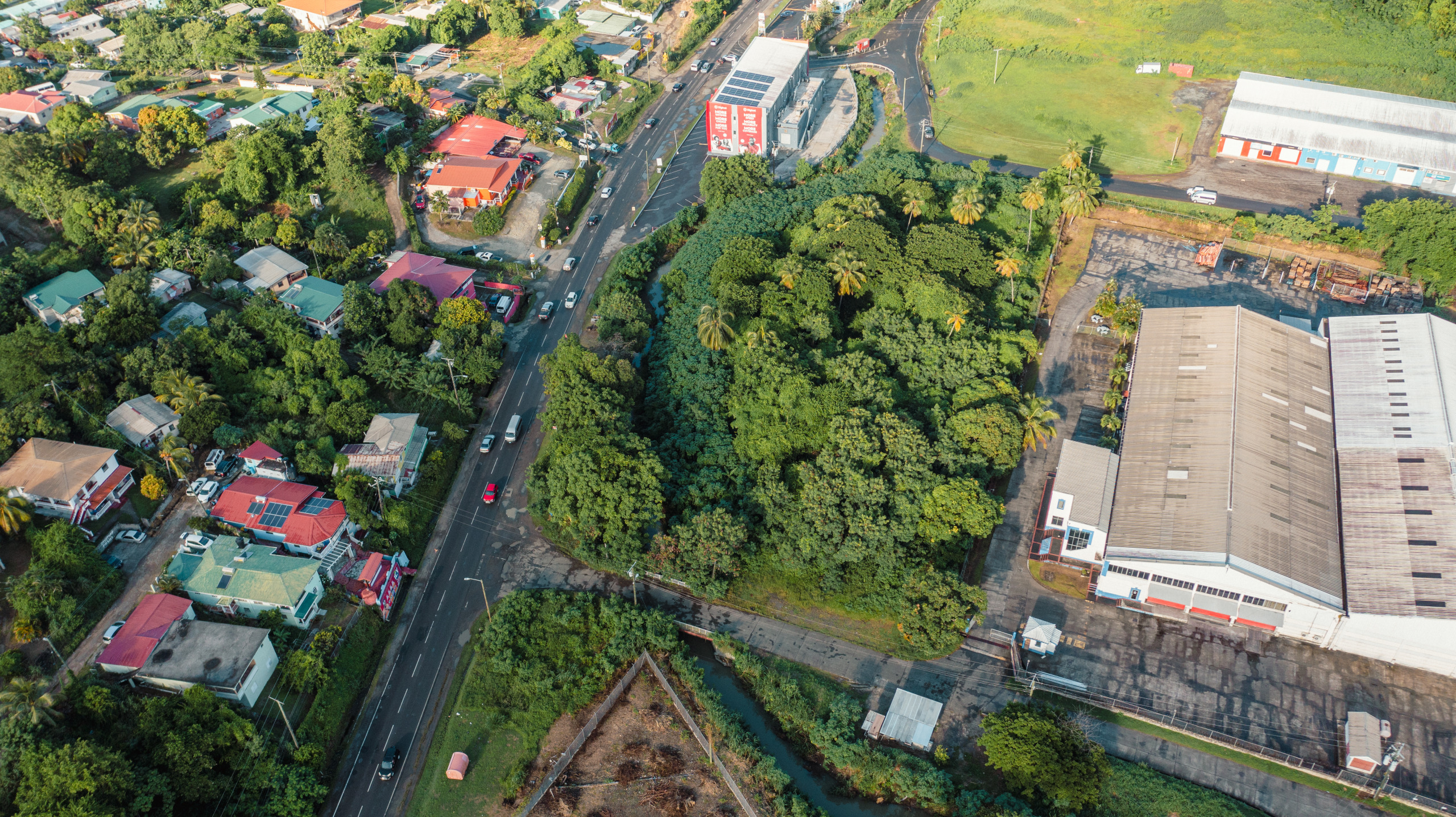 flat land for sale at bois dorange gros islet