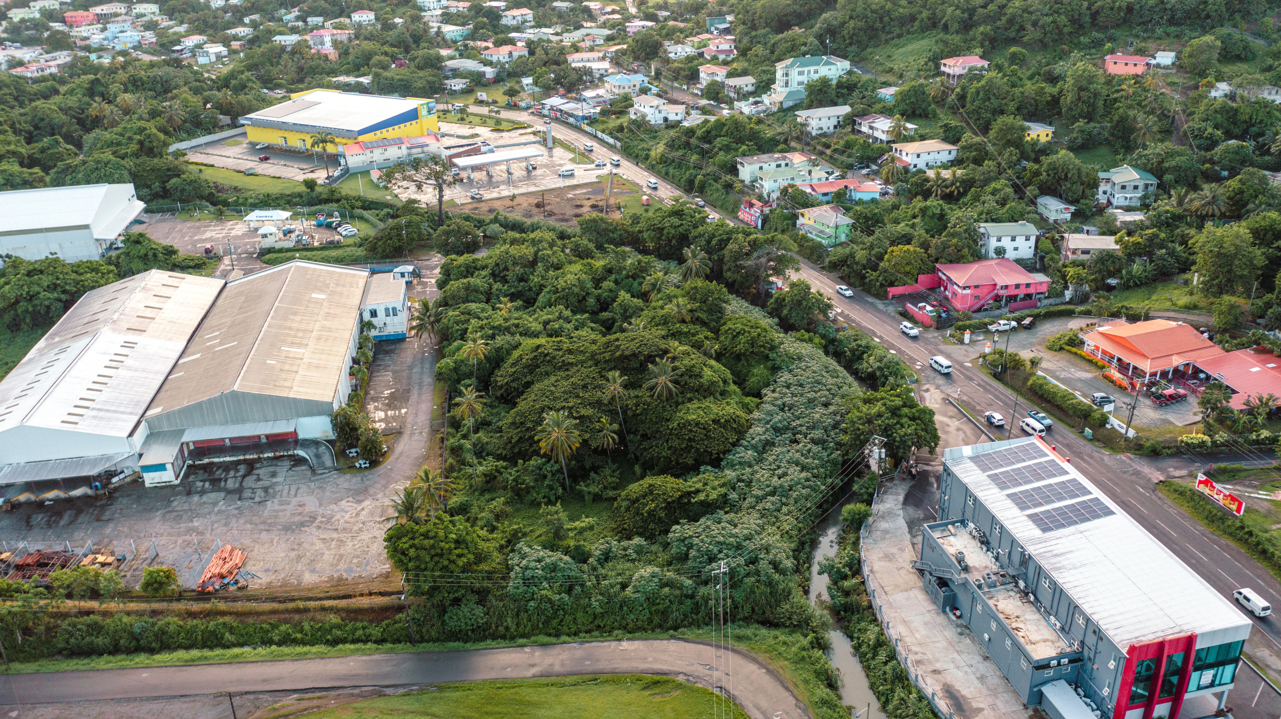 land for sale at bois dorange gros islet rady to build