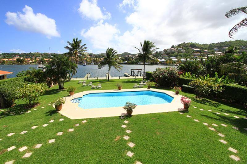 water front villa for sale st lucia