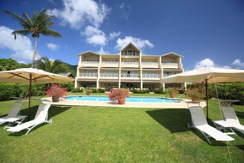 water front villa for sale st lucia rodney bay