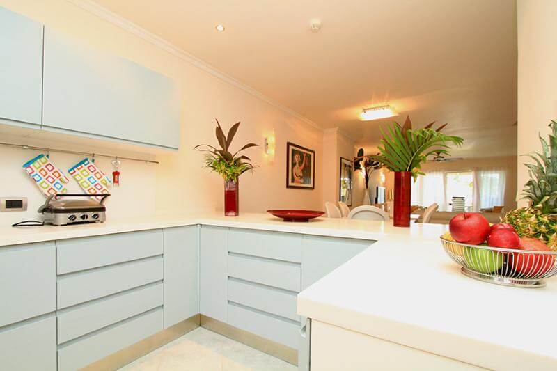 water front villa for sale st lucia real estate kitchen