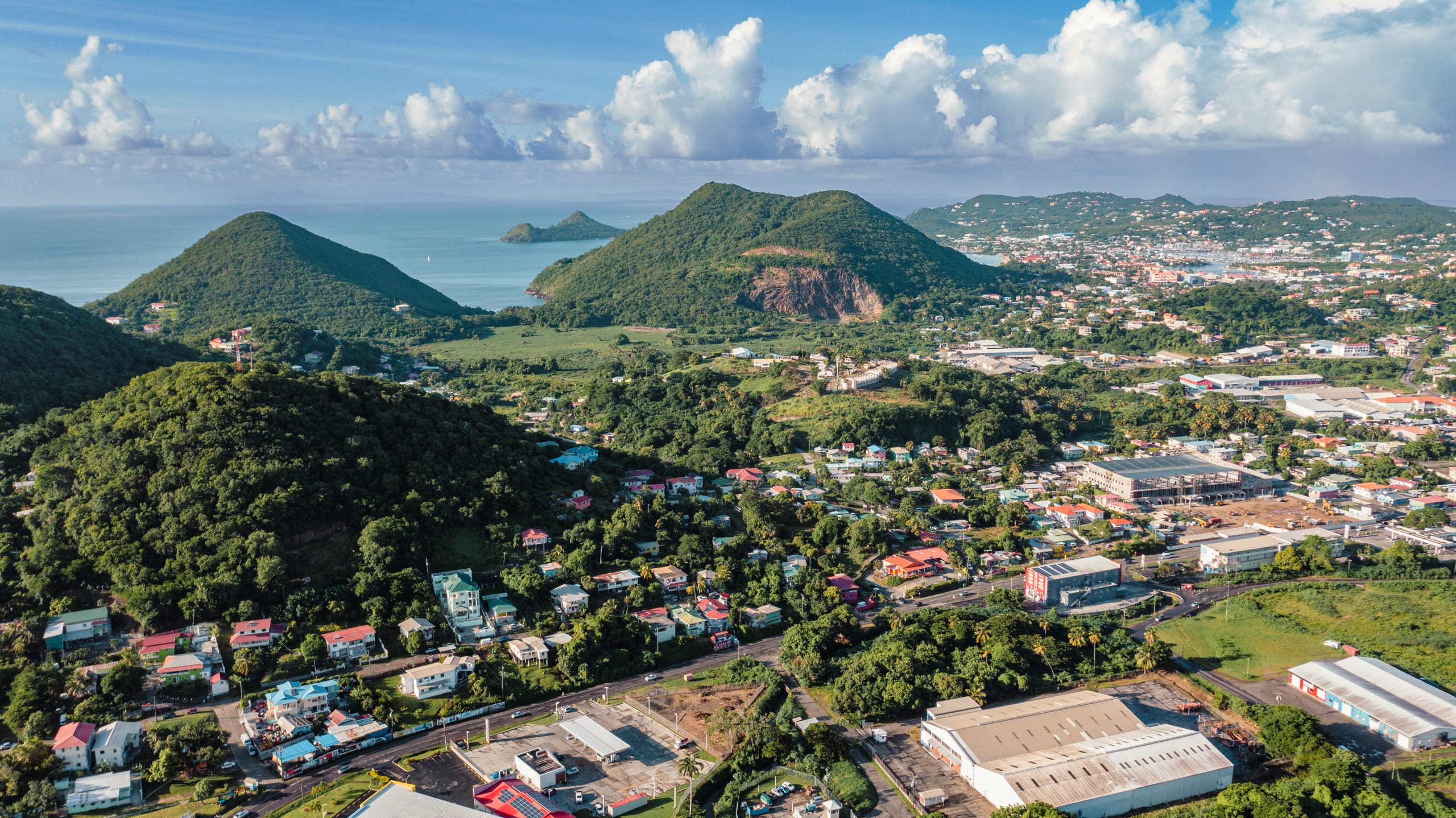 land for sale at bois dorange gros islet near highway