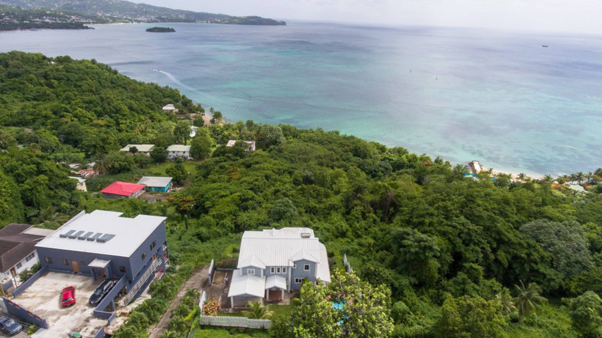 st lucia real estate modern villa at Marisule for sale deal