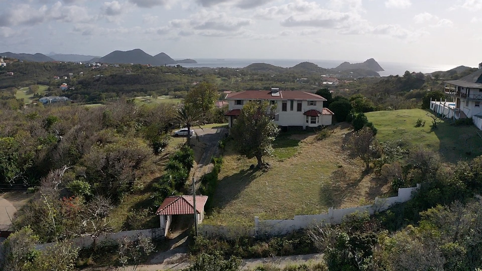 st lucia real estate fixer upper home for sale with ocean view house