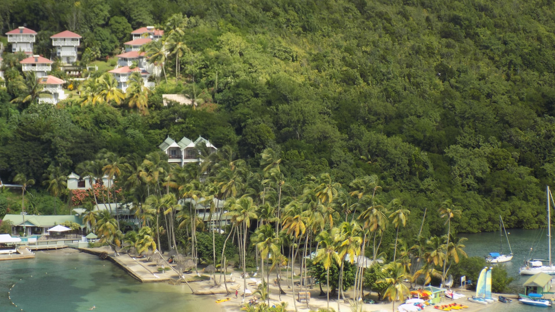 marigot bay villa for sale in st lucia beach
