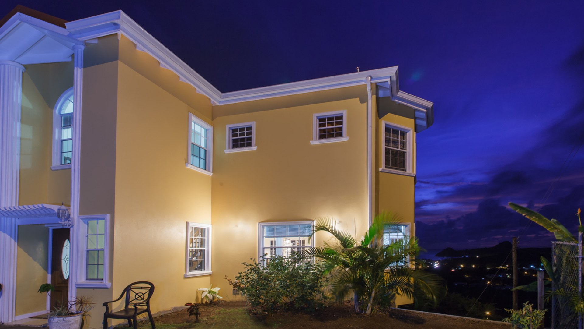 st lucia real estate VILLA CHLOESA for sale garden