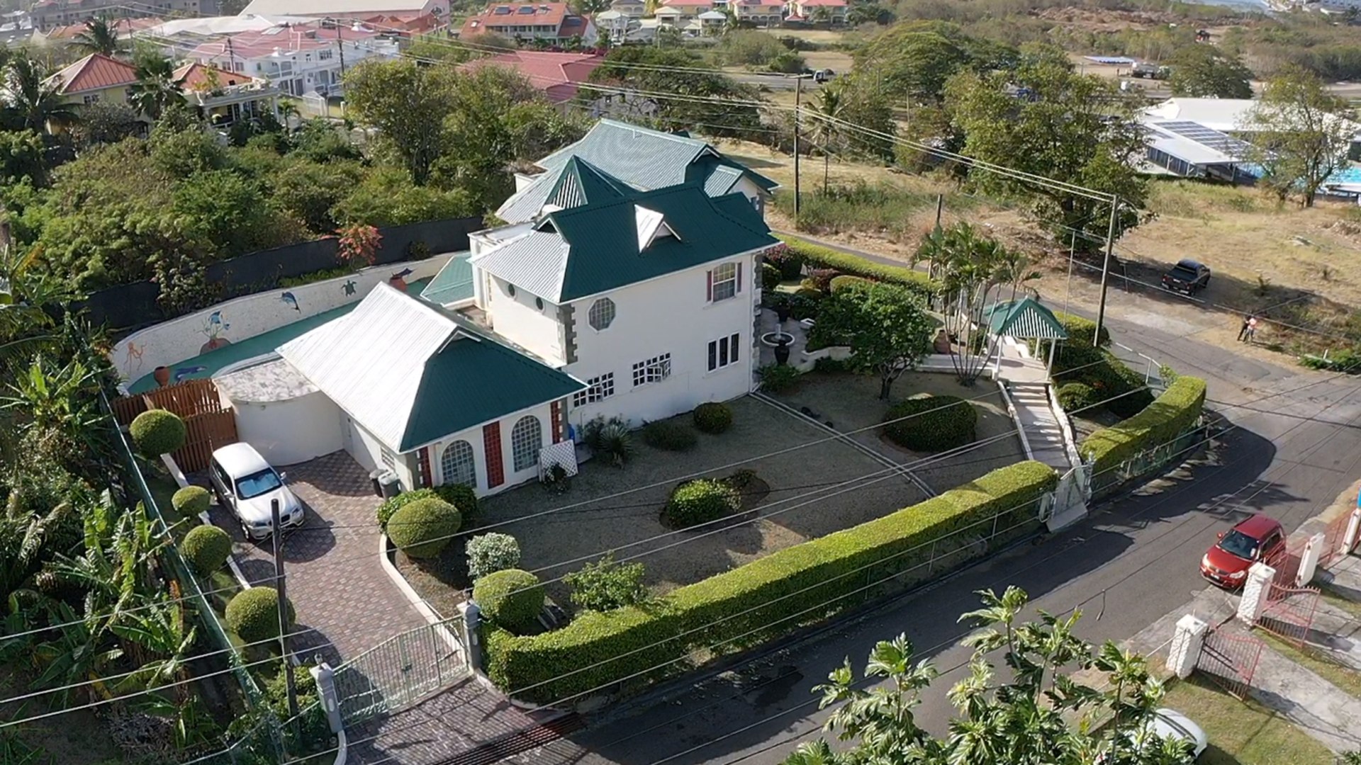 Villa Divina for sale in Rodney Bay real estate front of house