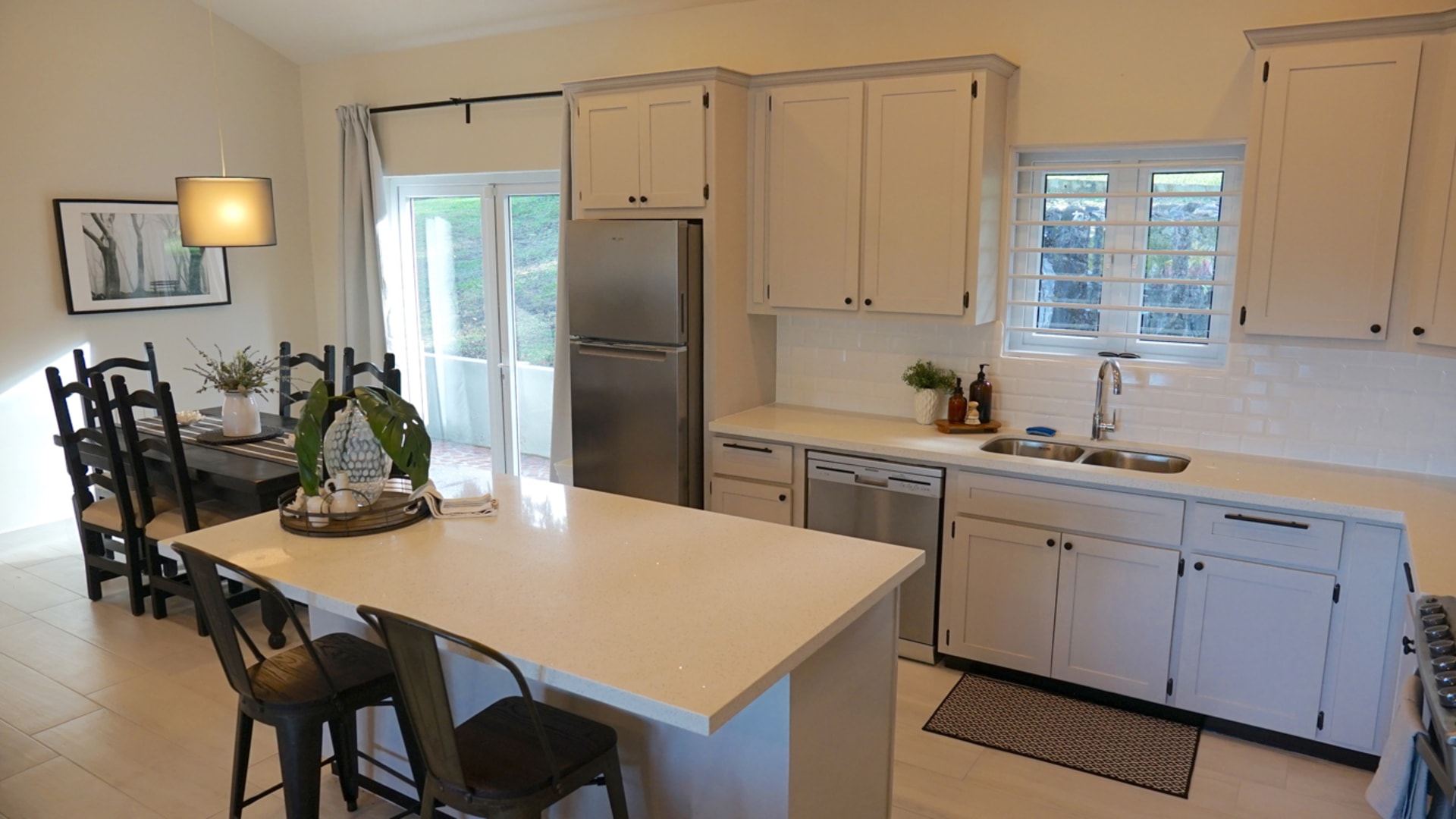 st lucia real estate lane villa table