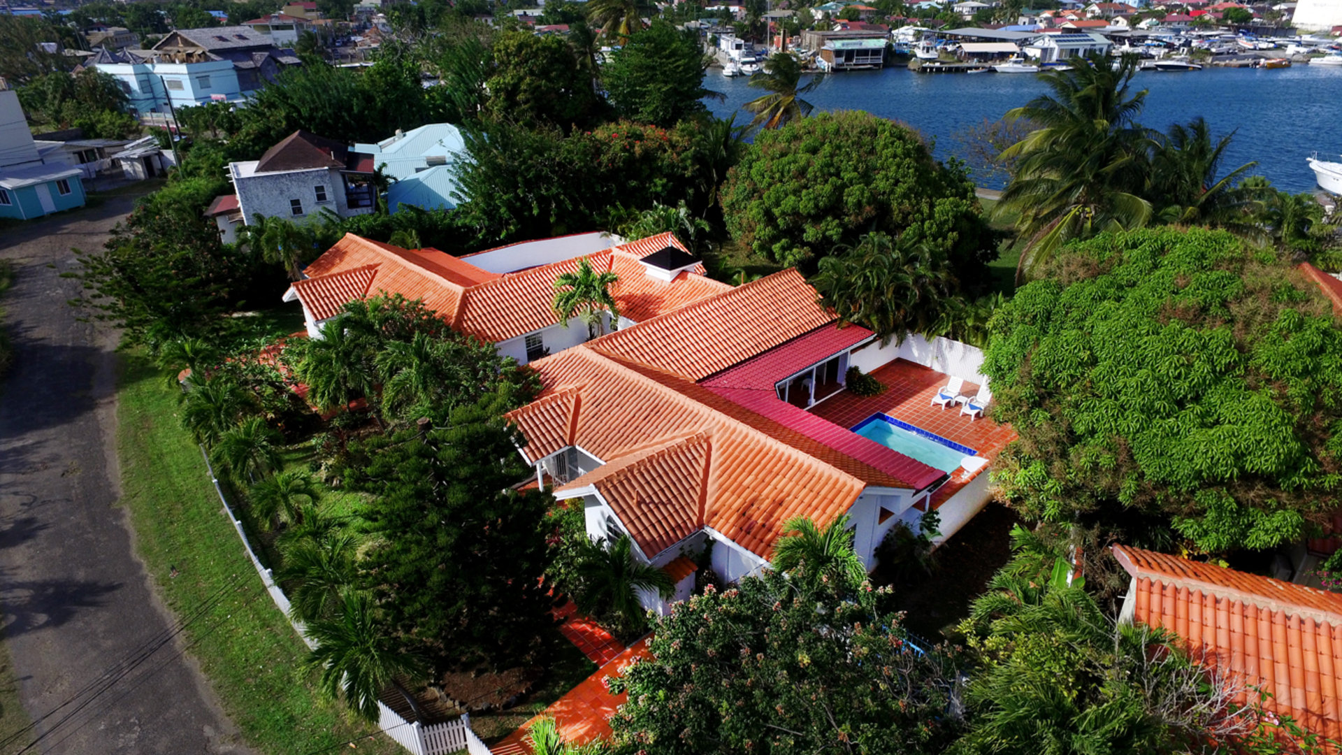 st lucia ral estate the palm villa bay
