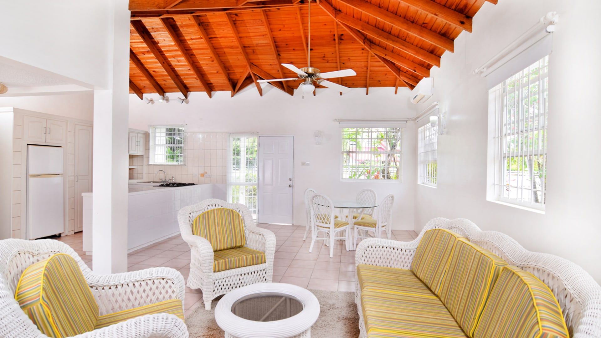 st lucia ral estate the palm villa sitting area