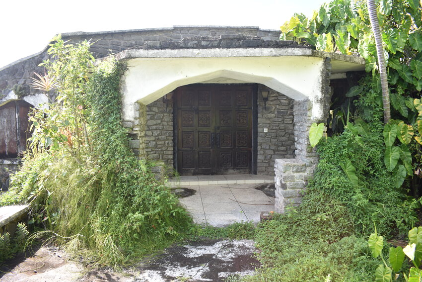 House for sale in St lucia Carellie Real Estate entrance