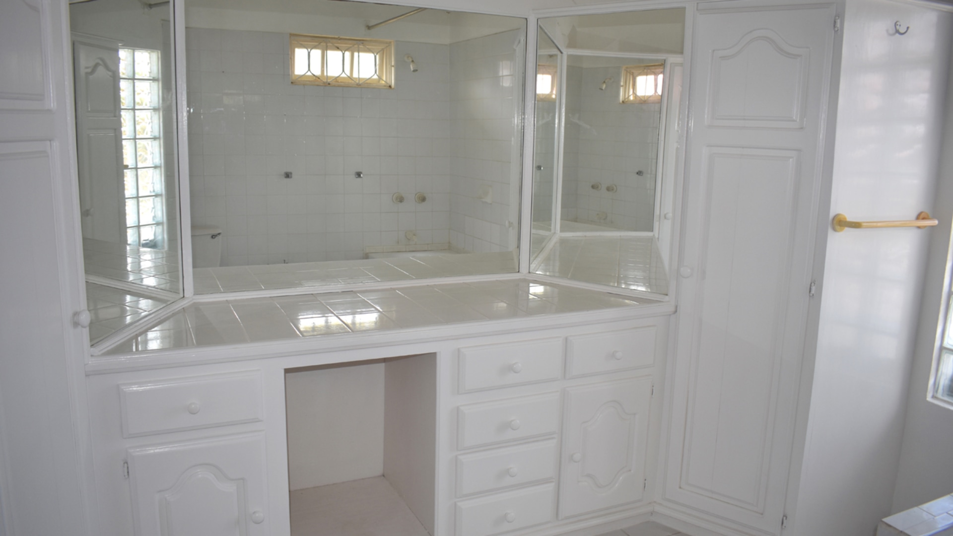 House for sale in St lucia Carellie Real Estate cupboardd