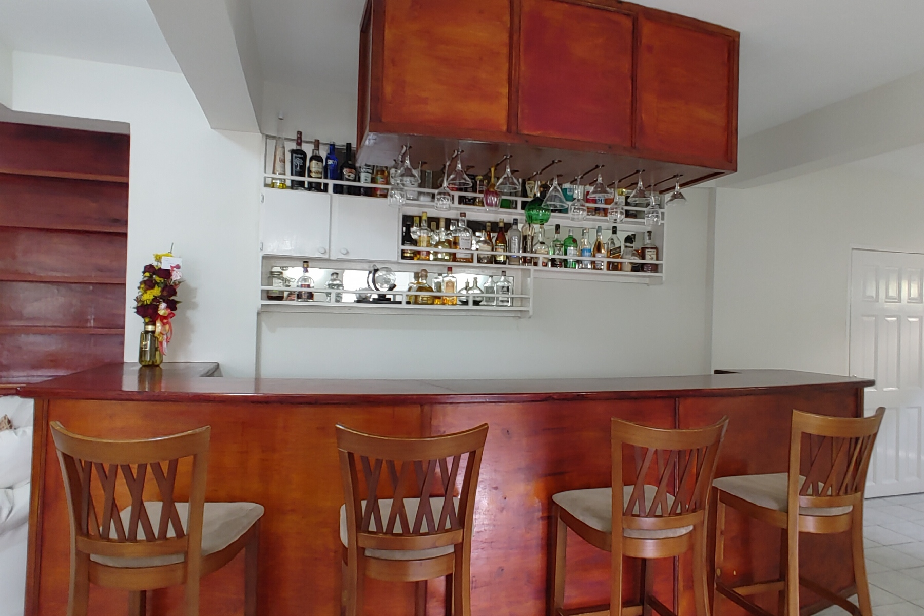 st lucia real estate 3 Bed Caribbean Home For Sale bar