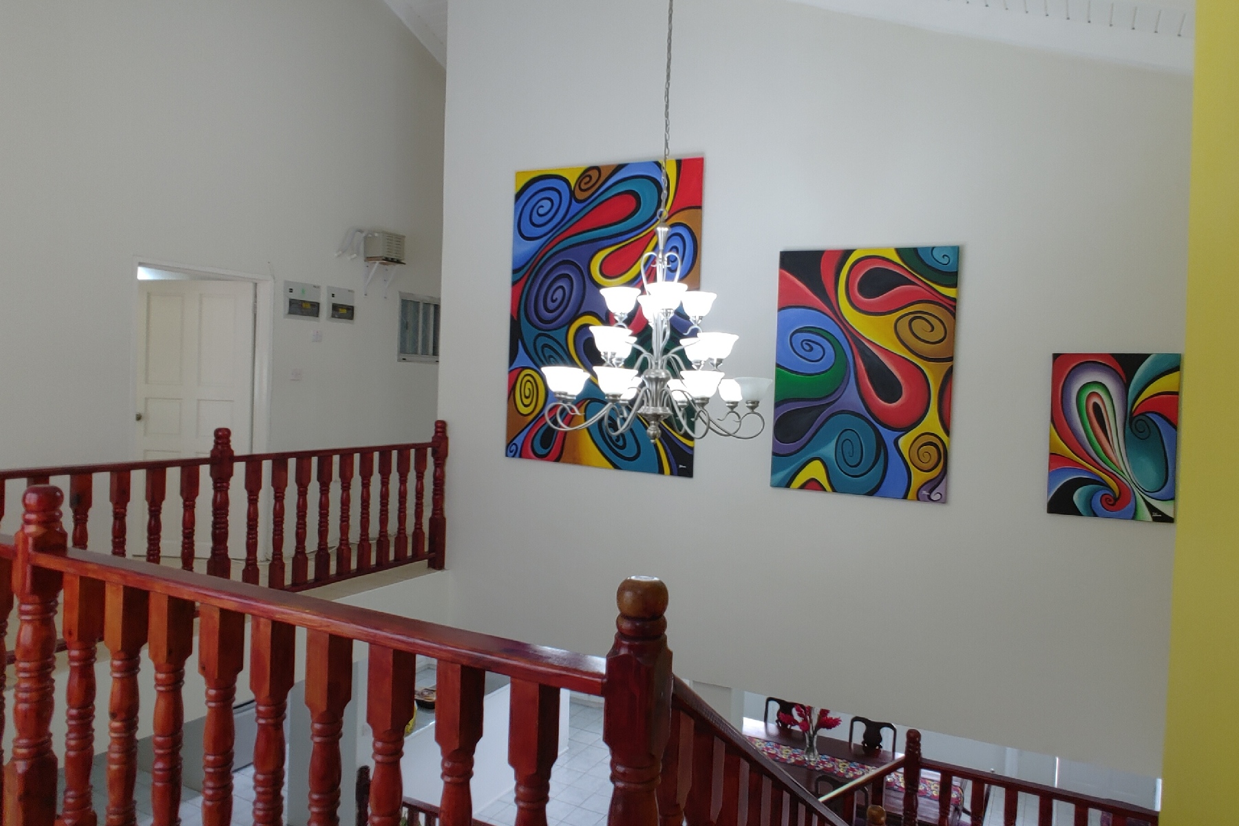 st lucia real estate 3 Bed Caribbean Home For Sale railing