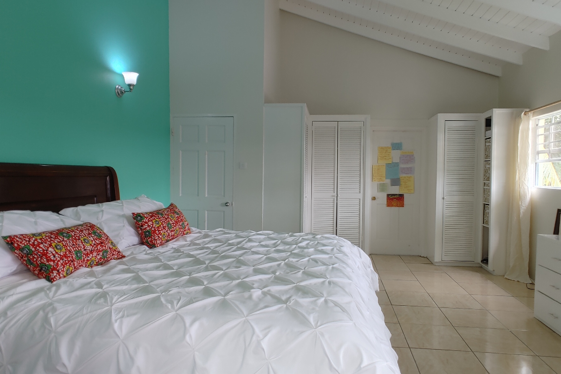 st lucia real estate 3 Bed Caribbean Home For Sale bed white
