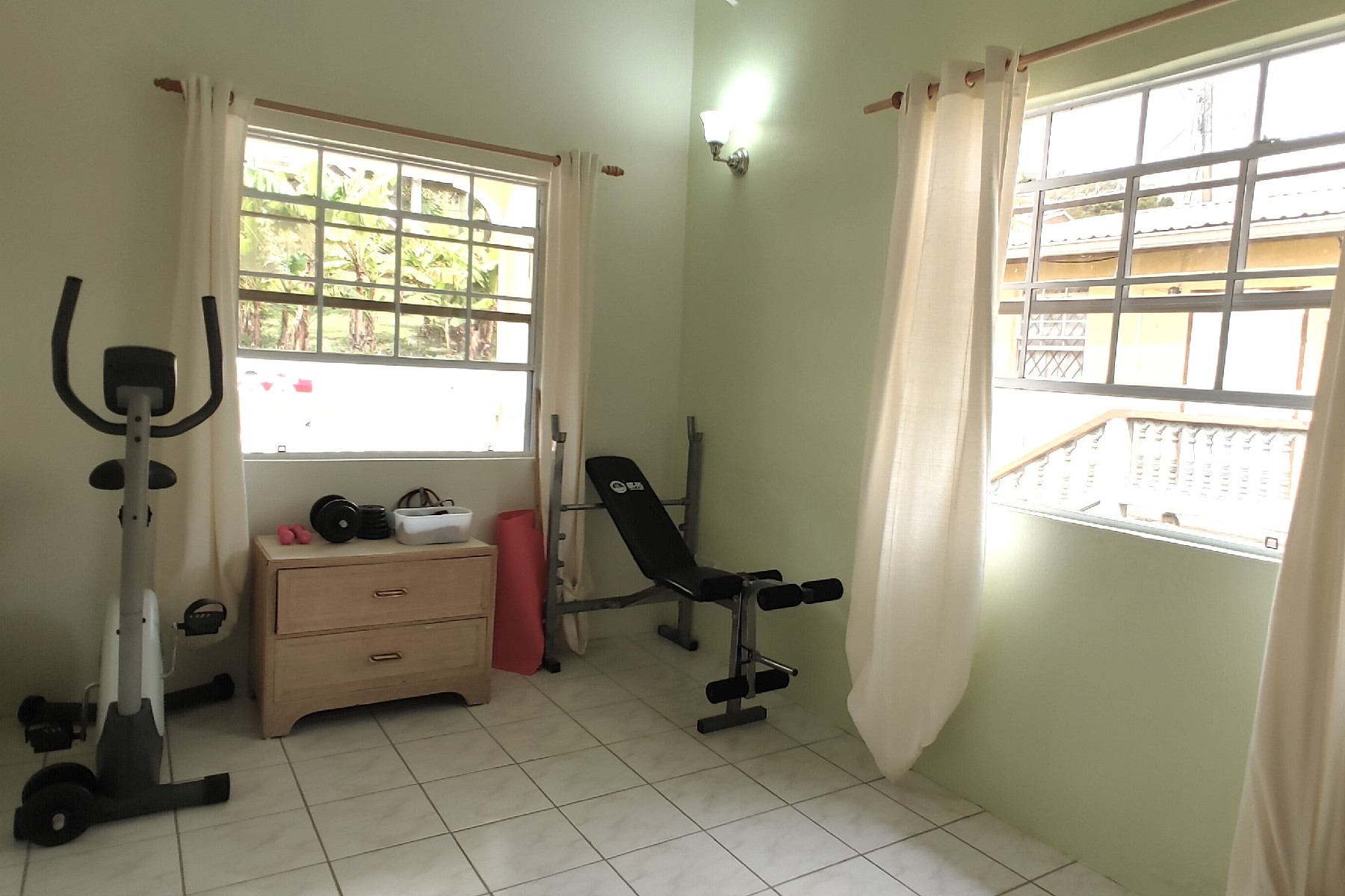 st lucia real estate 3 Bed Caribbean Home For Sale gym