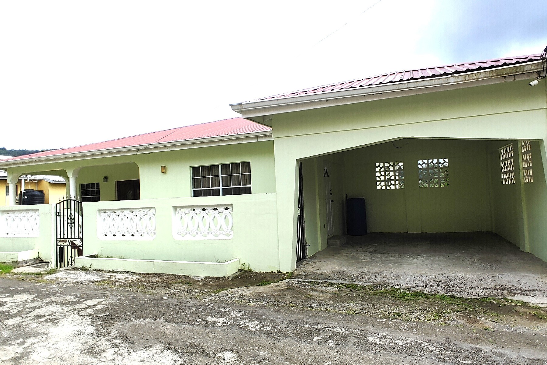 st lucia real estate 3 Bed Caribbean Home For Sale greeen