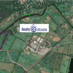 4 acre Flat Lot in Roseau Valley castries for sale