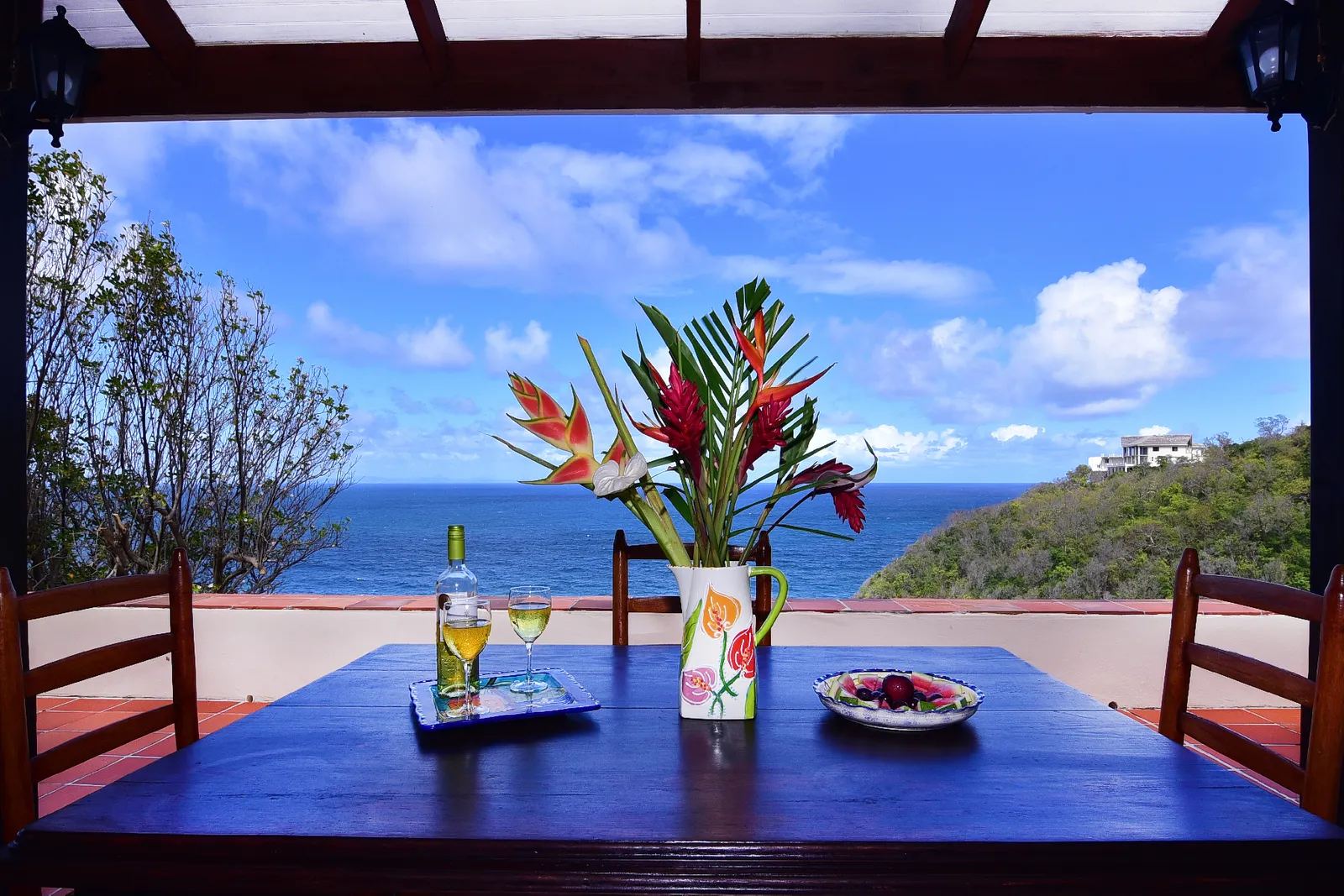 st lucia real estate Cliff Side Family Home for sale house