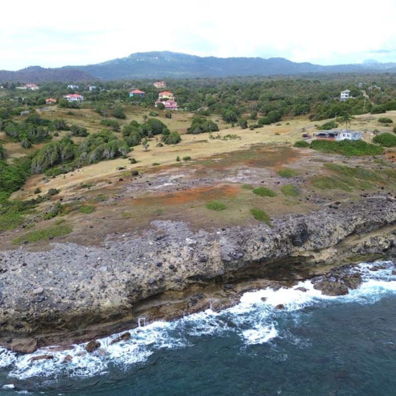28 Acre St Lucia Beach Front Land For Sale near airport