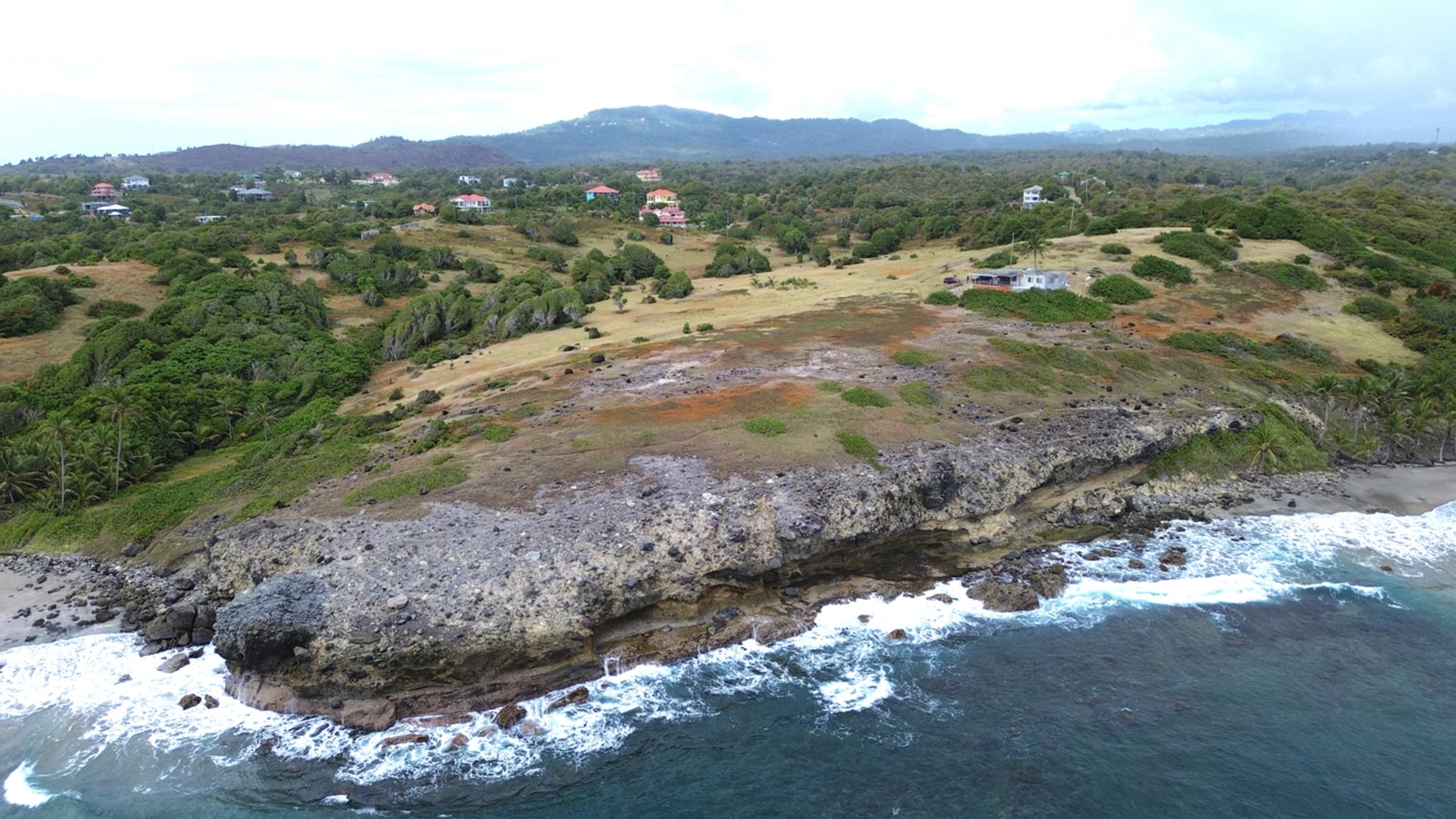 28 Acre St Lucia Beach Front Land For Sale near airport