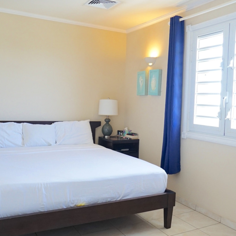 st lucia real estate villa big bed