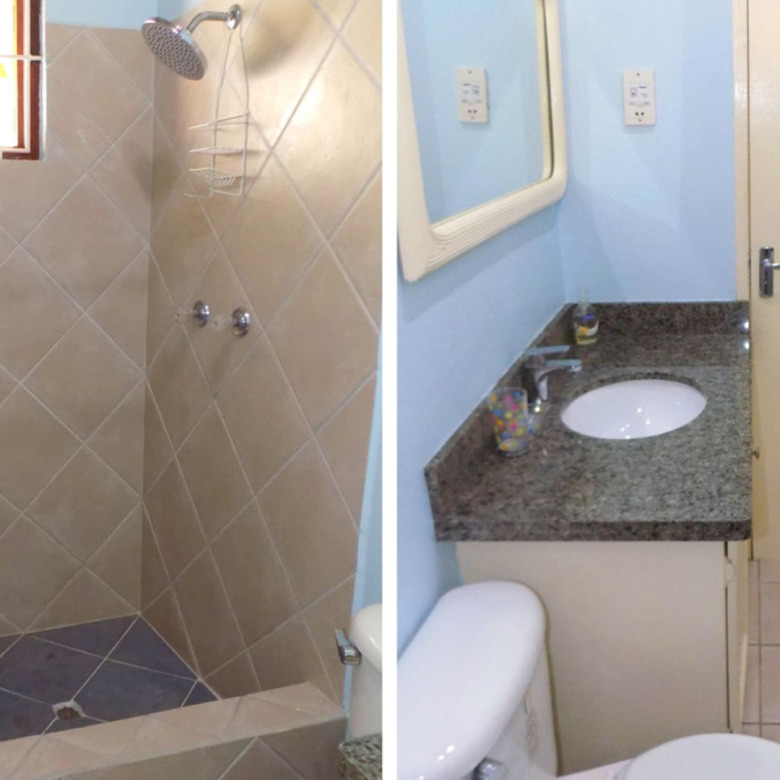 st lucia real estate 2 bedroom Cozzy Cottage For Rent at Cap Estate, St. Lucia sink