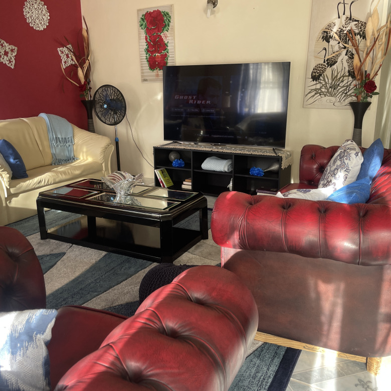 St Lucia real estate 4-Bedroom House for Sale in St. Lucia, Blackbay sofa