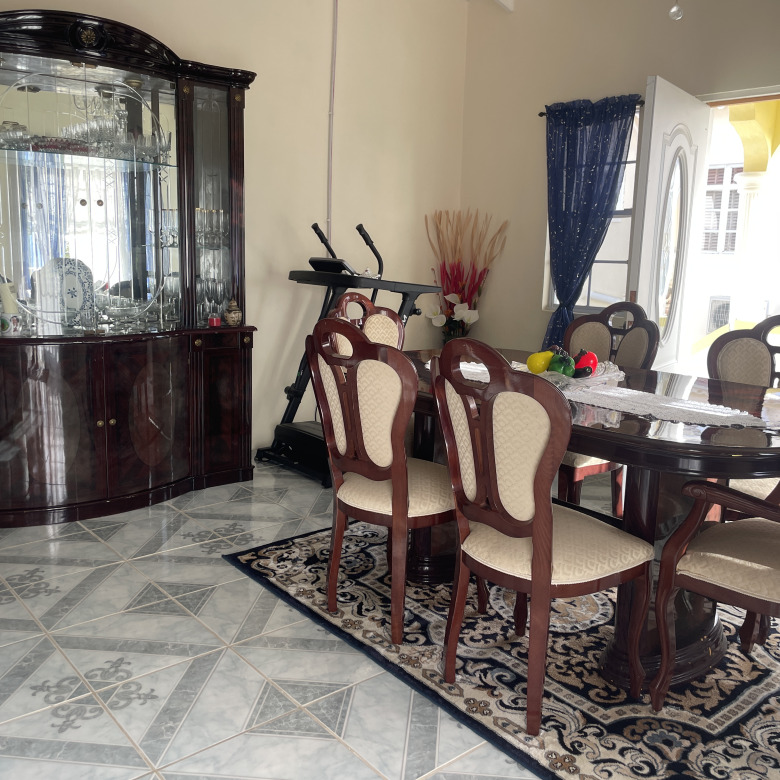 St Lucia real estate 4-Bedroom House for Sale in St. Lucia, Blackbay table