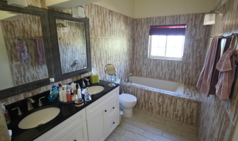 st lucia real estate Surfside Villas At Anse Galet Bay bathroom window