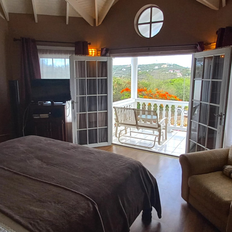 St Lucia real estate Victorian Villa at Cap Estate for sale bedroom