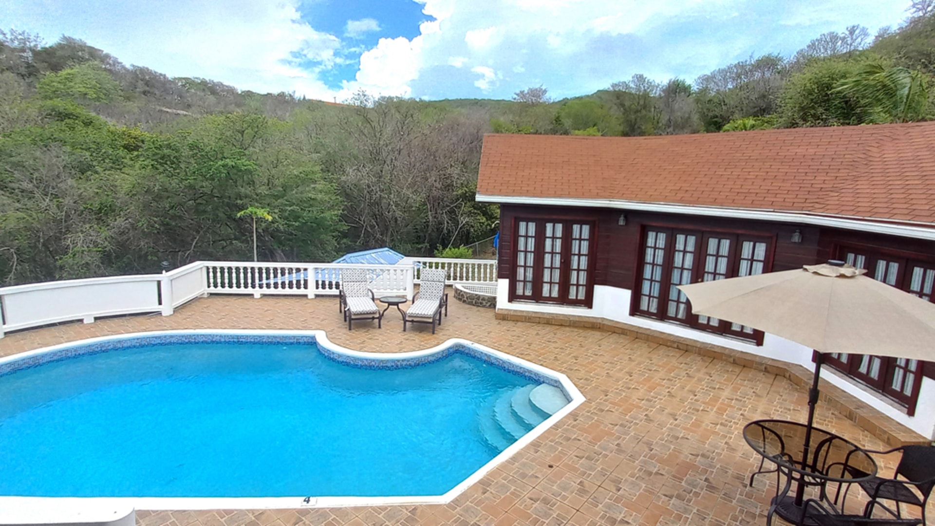 THE VICTORIAN13 St Lucia real estate Victorian Villa at Cap Estate for sale pool
