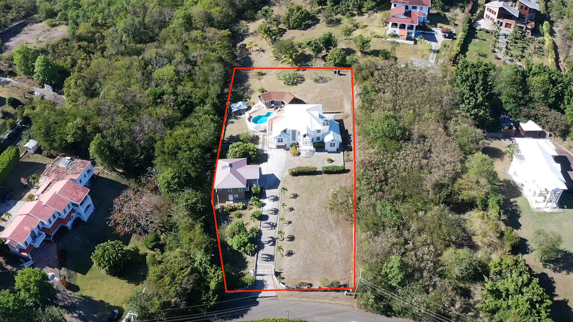 THE VICTORIAN14 St Lucia real estate Victorian Villa at Cap Estate for sale big house