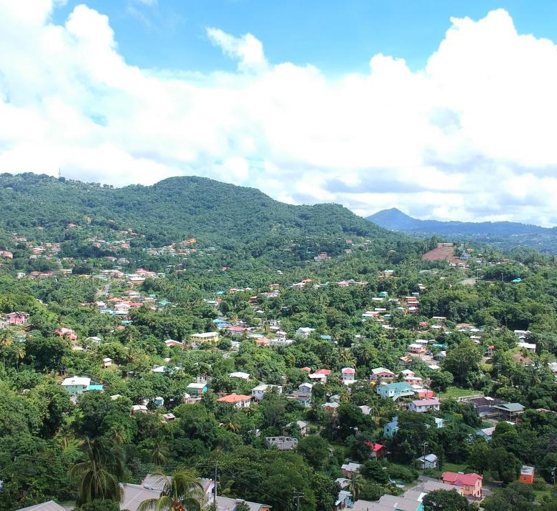st lucia real estate Scenic Seaview Parcel in a Peaceful Environment view