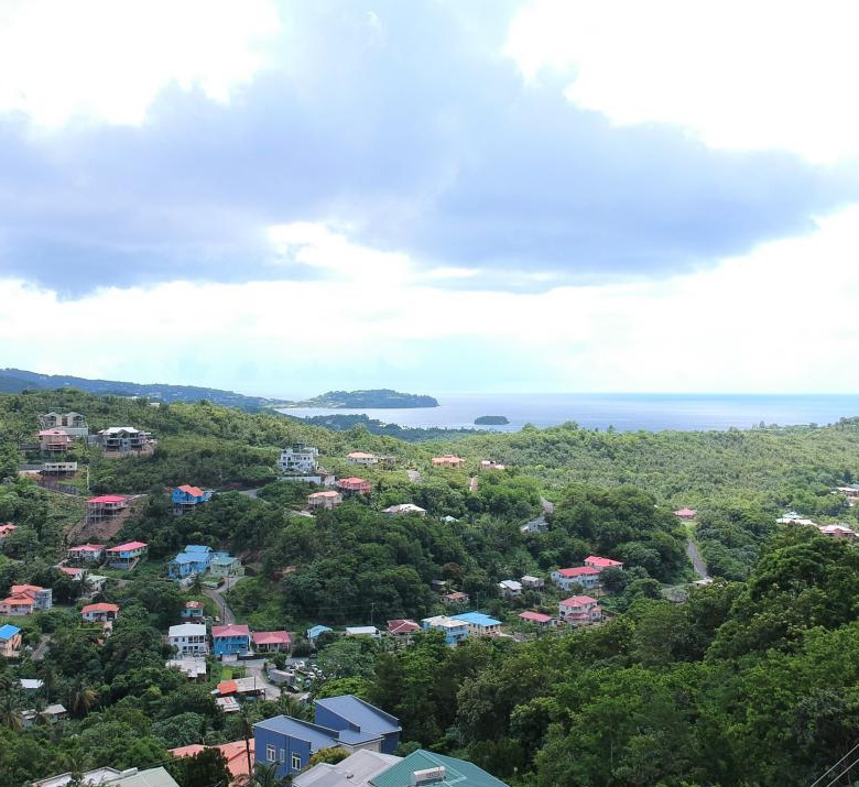 st lucia real estate Scenic Seaview Parcel in a Peaceful Environment land