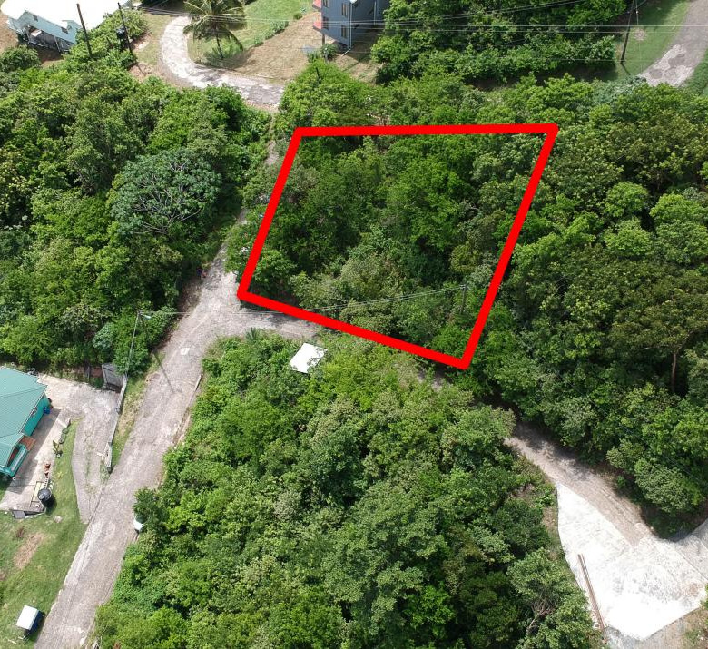 st lucia real estate Scenic Seaview Parcel in a Peaceful Environment