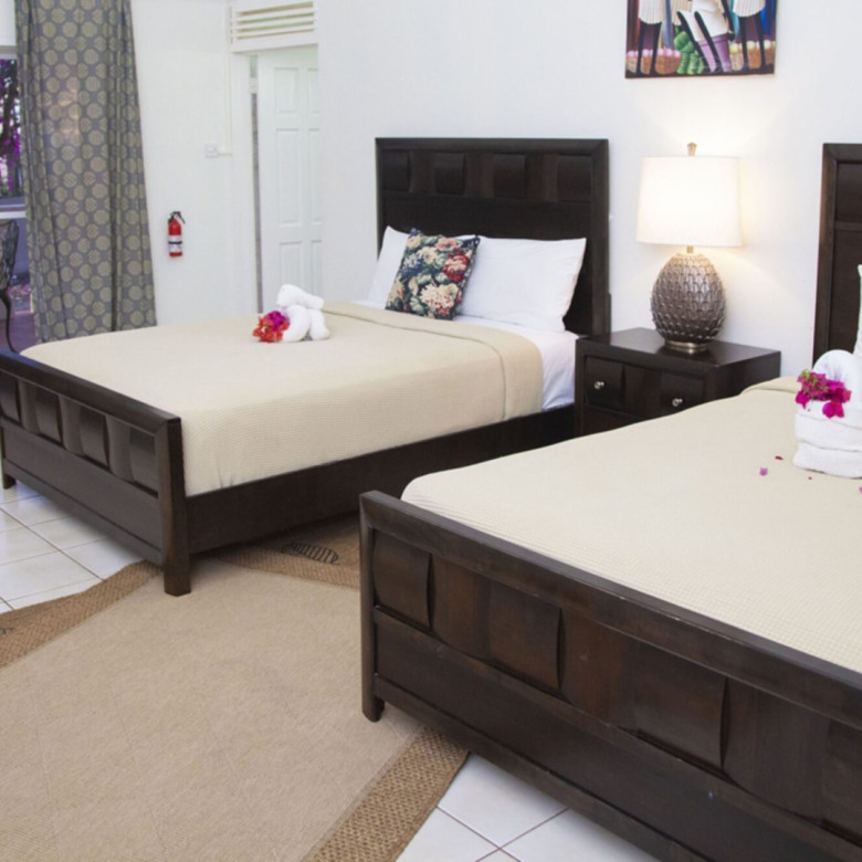st lucia real estate Ocean View Villa Cap Estate double beds